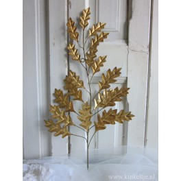 Gouden tak met eikenblad